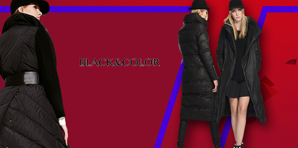 BLACK&COLOR羽绒服
