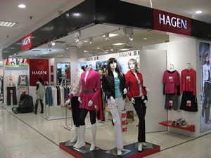 哈根女装店铺展示