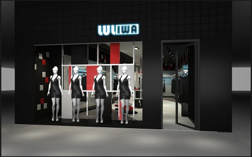 露里娃luliwa女装店铺展示