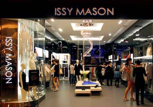 ISSYMASON女装店铺展示