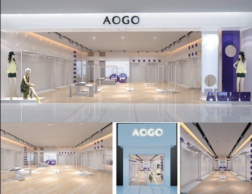 AOGO女装店铺展示
