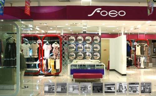 FOEO女装店铺展示