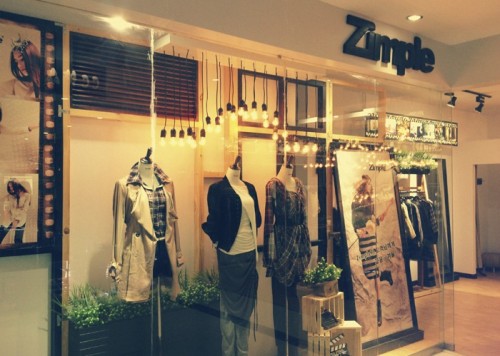 Zimple女装店铺展示