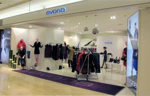 EVONA女装店铺展示