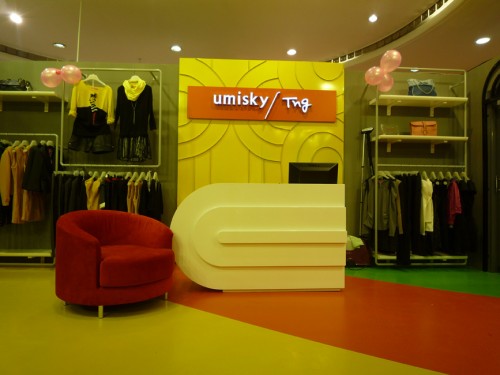 umisky/tng女装店铺展示