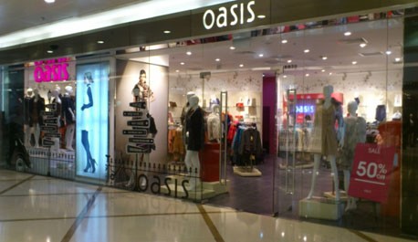oasis女装店铺展示