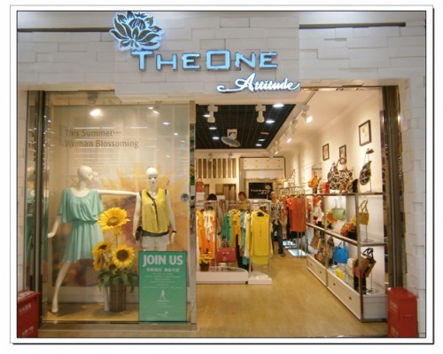 TheOne女装店铺展示