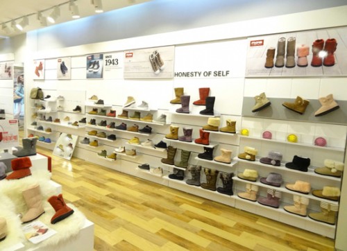 美国HOZ（后街）鞋帽店铺展示