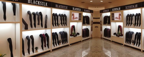 BLACKSILK(黑丝)女装店铺形象
