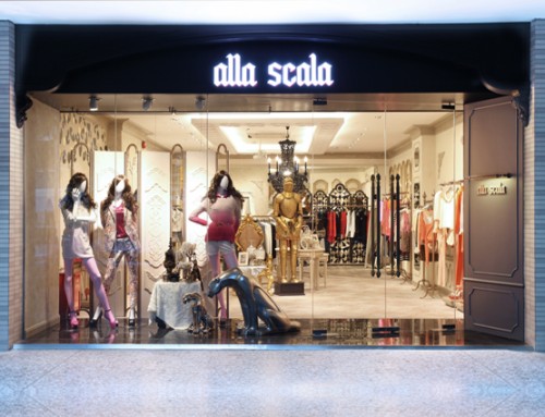 allascala女装店铺展示