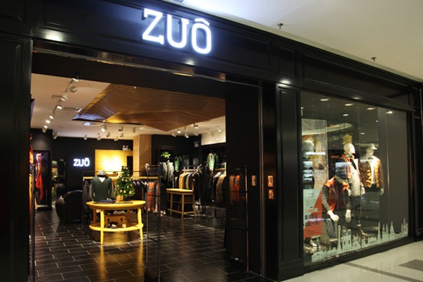 ZUO男装店铺展示