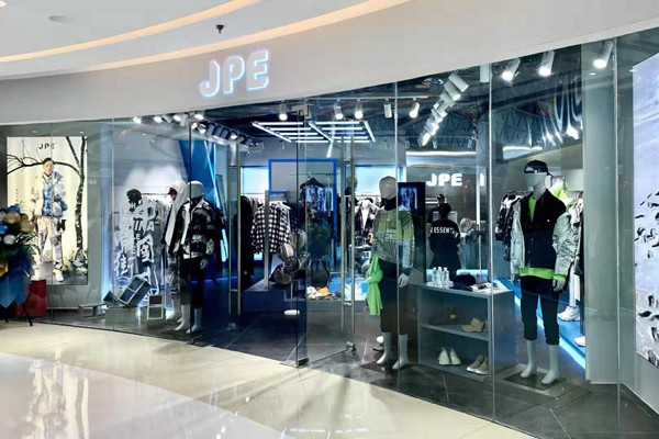 J.P.E男装店铺展示