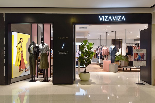 ​vizaviza女装店铺展示