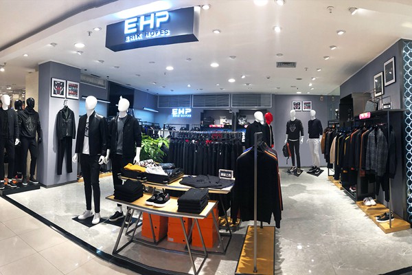 EHP男装店铺展示
