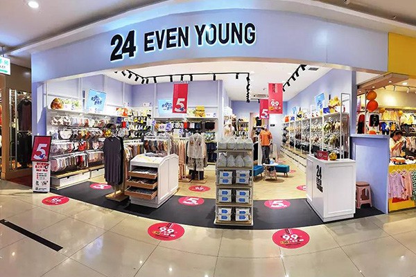 24EVENYOUNG内衣店铺展示
