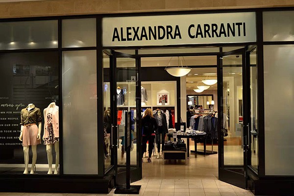 ALEXANDRACARRANTI女装店铺展示