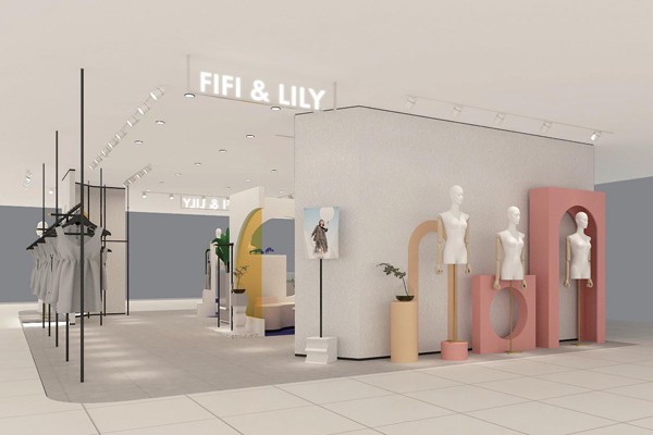 FIFI&LILY女装店铺展示