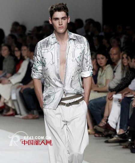 Hermès（爱马仕）2011春夏男装秀 年轻贵族享受田园春光