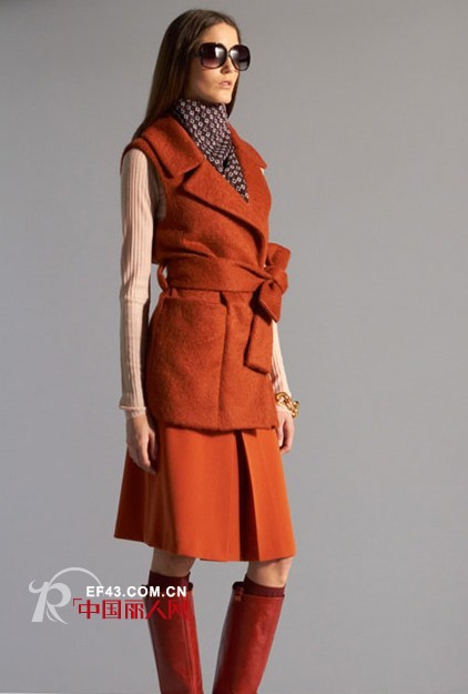 Diane　von　Furstenberg2011早秋女装　70年代的美式运动风格