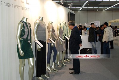 SPINEXPO2010第十五届上海国际流行纱线展上海开幕