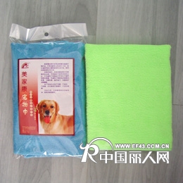 www.meijk.com美家康超细纤维宠物巾，吸水毛巾，可团购