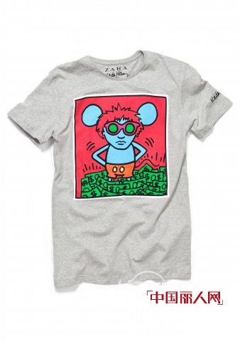Keith Haring大师倾力打造的6款卡通T恤