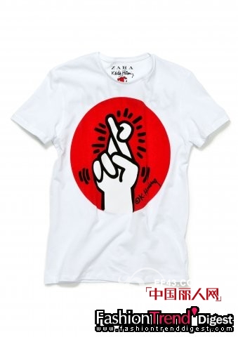 Keith Haring大师倾力打造的6款卡通T恤