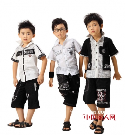 OK100童装黑白时尚 塑造属于孩子的潮流