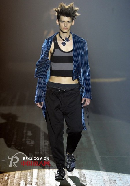 Y-3男装纽约时装周大显风骚