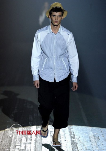 Y-3男装纽约时装周大显风骚