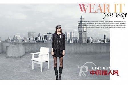 “LAB&W黑与白”女装2012春夏订货会于10月24号拉开帷幕