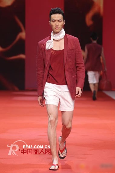 “才子·领绣”的2012春夏时尚新品发布