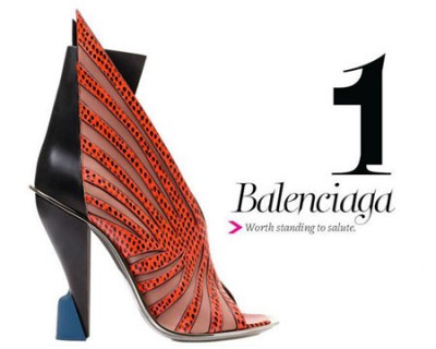 2012春夏最值得入手的10双女鞋