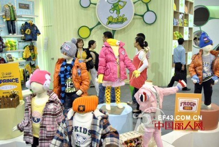 青蛙皇子亮相中国广州婴童展会,荣载“最受欢迎婴童品牌”称号！