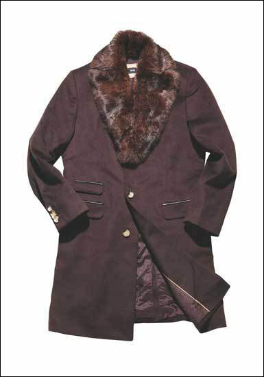 冬日质感皮草大衣来袭 完美演绎时尚型男风范