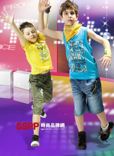 童装品牌“青蛙皇子”2011春夏新品画册