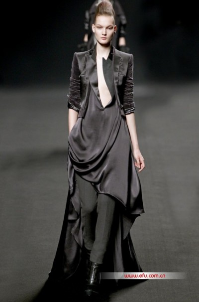 Haider Ackermann11/12秋冬巴黎女装新品发布(图)