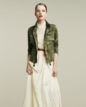 Zara 2011年4月女装 呼吸大自然的清新气息
