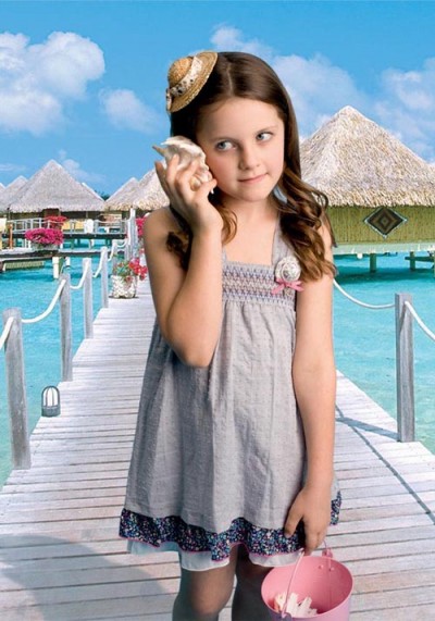 卡赛欧品牌童装2011时尚系列之“海滨日志”带你领略海边的风采