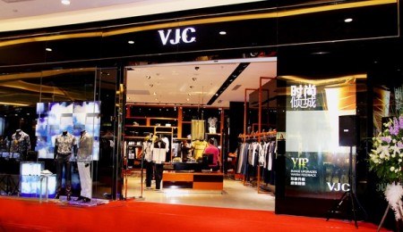 自由的翱翔 VJC男装在深圳海岸城举行新店开业庆典
