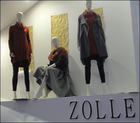 深圳原创女装品牌因为ZOLLE参展2011深圳服装展