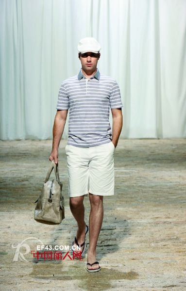 沙驰2011夏季男装新品舒适优雅的自由一夏
