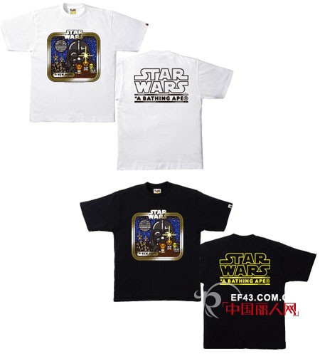 星际之战 BAPE x Star Wars 新品T恤系列