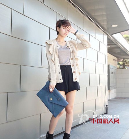 制胜开衫美搭  OL优雅气质复古feel