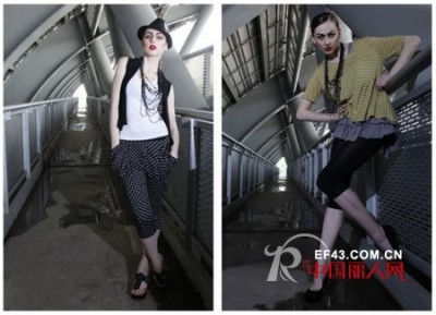 黑与白女装 来自原始色彩的诱惑,最新服装图片-中国丽人网