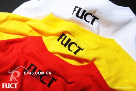 美国街头品牌FUCT推出的 Downers Snapback & T-Shirt