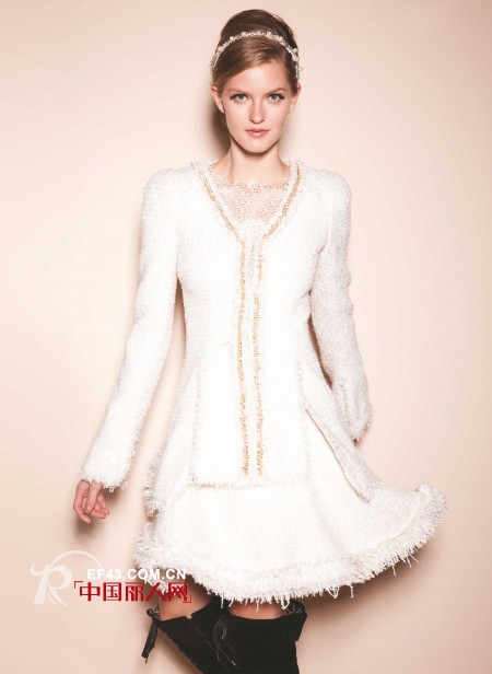 COCOON梦幻白色新装  让冬季变得清新甜蜜
