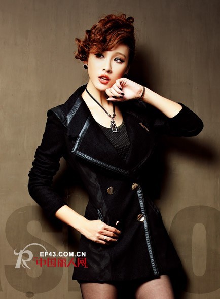 古魅莎2012冬季女装 开创中国黑色潮流