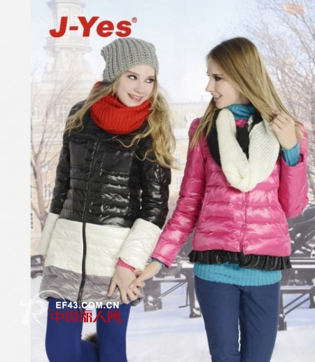 J-Yes 2012冬装：抛开雍肿  给你一个青春无限活力的冬天