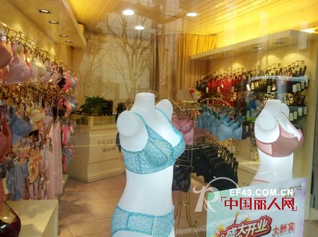 恭祝意娃娜内衣上海静安区专卖店顺利开业